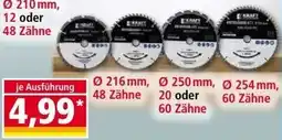 Norma KRAFT Hartmetall Kreissägeblatt Angebot