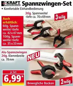 Norma KRAFT Spannzwingen-Set Angebot