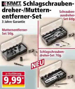 Norma KRAFT Schlagschrauben dreher-/Mutternentferner-Set Angebot