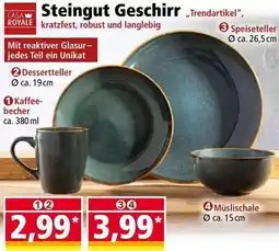 Norma Steingut Geschirr Angebot