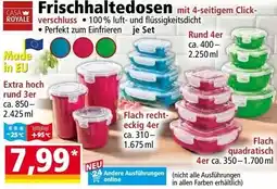 Norma Frischhaltedosen Angebot