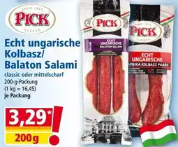 Norma Echt ungarische Kolbasz/ Balaton Salami Angebot