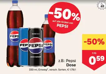 MPreis Pepsi Dose Angebot