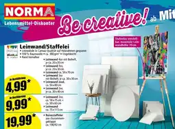 Norma Leinwand/Staffelei Angebot