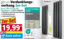 Norma bella casa Verdunklungsvorhang Angebot