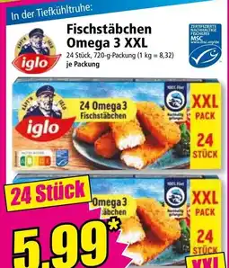 Norma Fischstäbchen Omega 3 XXL Angebot