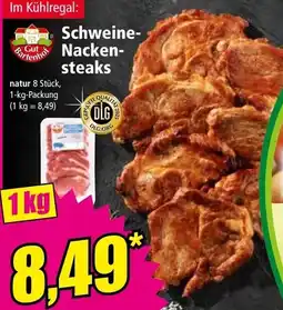 Norma Schweine Nackensteaks Angebot