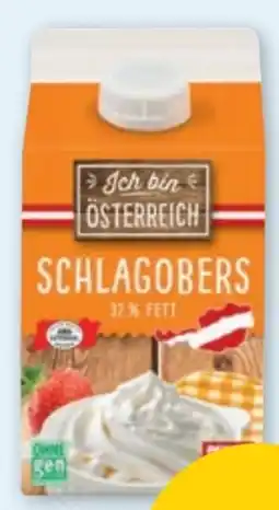 PENNY Ich bin Österreich Schlagobers Angebot
