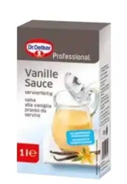 Transgourmet Dr. Oetker Vanille Sauce Angebot