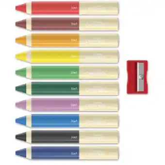 Lidl 3-in-1-Buntstifte, 10 Stück Lidl Angebot