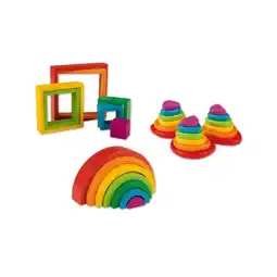 Lidl Holz-Regenbogen Montessori versch. Sets Lidl Angebot