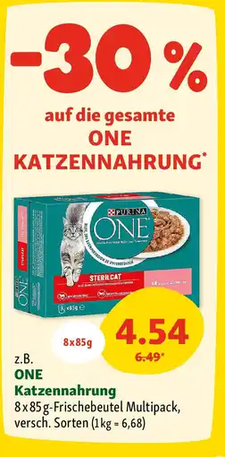 Fressnapf ONE Katzennahrung Angebot