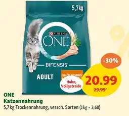 Fressnapf ONE Katzennahrung Angebot