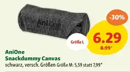 Fressnapf AniOne Snackdummy Canvas Angebot