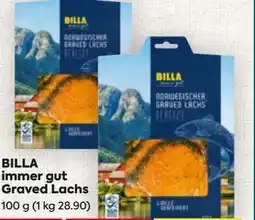 Billa Billa immer gut Graved Lachs Angebot