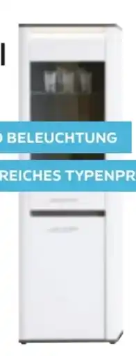 Möbelix Luca Bessoni Vitrine Alassio Angebot