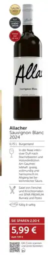 Weinwelt Interspar Allacher Sauvignon Blanc 2024 Angebot