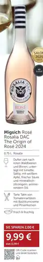 Weinwelt Interspar Migsich Rosé Rosalia DAC The Origin of Rosé 2024 Angebot