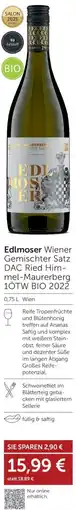 Weinwelt Interspar Edlmoser Wiener Gemischter Satz DAC Ried Him- mel-Maurerberg 1ÖTW BIO 2022 Angebot