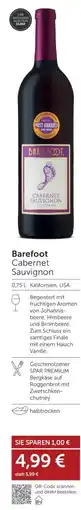 Weinwelt Interspar Barefoot Cabernet Sauvignon Angebot