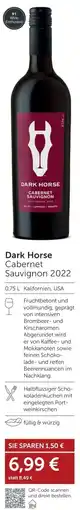 Weinwelt Interspar Dark Horse Cabernet Sauvignon 2022 Angebot