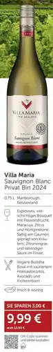 Weinwelt Interspar Villa Maria Sauvignon Blanc Privat Bin 2024 Angebot