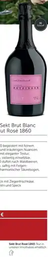 Weinwelt Interspar Stefan Potzinger Sekt Brut Blanc 1860 oder Sekt Brut Rosé 1860 Angebot