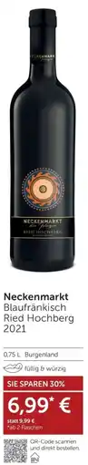 Weinwelt Interspar Neckenmarkt Blaufränkisch Ried Hochberg 2021 Angebot