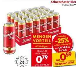 Interspar Schwechater Bier Angebot