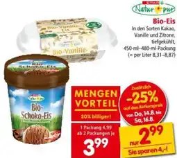 Interspar Bio-Eis Angebot