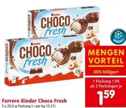 Interspar Ferrero Kinder Choco Fresh Angebot