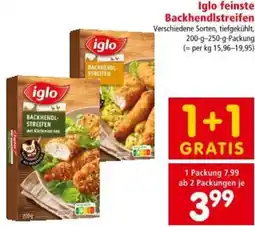 Interspar Iglo feinste Backhendlstreifen Angebot