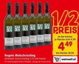 Interspar Regele Welschriesling Angebot