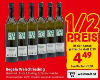 Interspar Regele Welschriesling Angebot