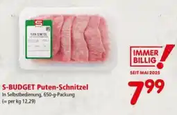 Interspar S-BUDGET Puten-Schnitzel Angebot