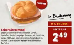 Interspar Leberkäsesemmel Angebot
