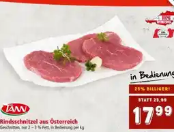 Interspar Rindsschnitzel aus Österreich Angebot