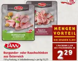 Interspar Burgunder- oder Rauchschinken aus Österreich Angebot