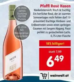 Interspar Pfaffl Rosé Hasen Angebot
