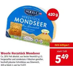 Interspar Woerle Herzstück Mondseer Angebot