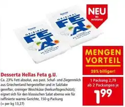 Interspar Desserta Hellas Feta g U Angebot