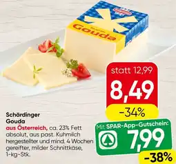Spar Schärdinger Gouda Angebot