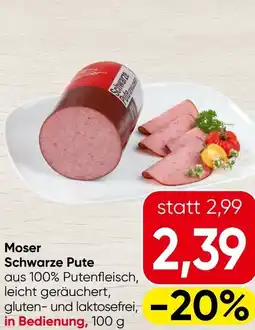 Spar Moser Schwarze Pute Angebot