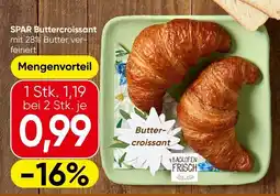 Spar SPAR Buttercroissant Angebot