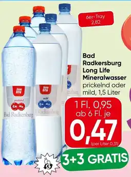 Spar Bad Radkersburg Long Life Mineralwasser Angebot