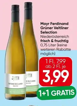 Spar Mayr Ferdinand Grüner Veltliner Selection Angebot