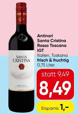 Spar Antinori Santa Cristina Rosso Toscana IGT Angebot