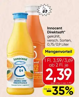 Spar Innocent Direktsaft Angebot