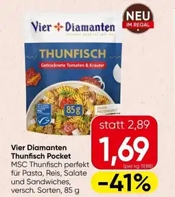 Spar Vier Diamanten Thunfisch Pocket Angebot