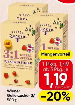 Spar Wiener Gelierzucker Angebot